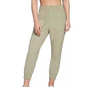CALIA Women's Nyluxe Woven Jogger, Small